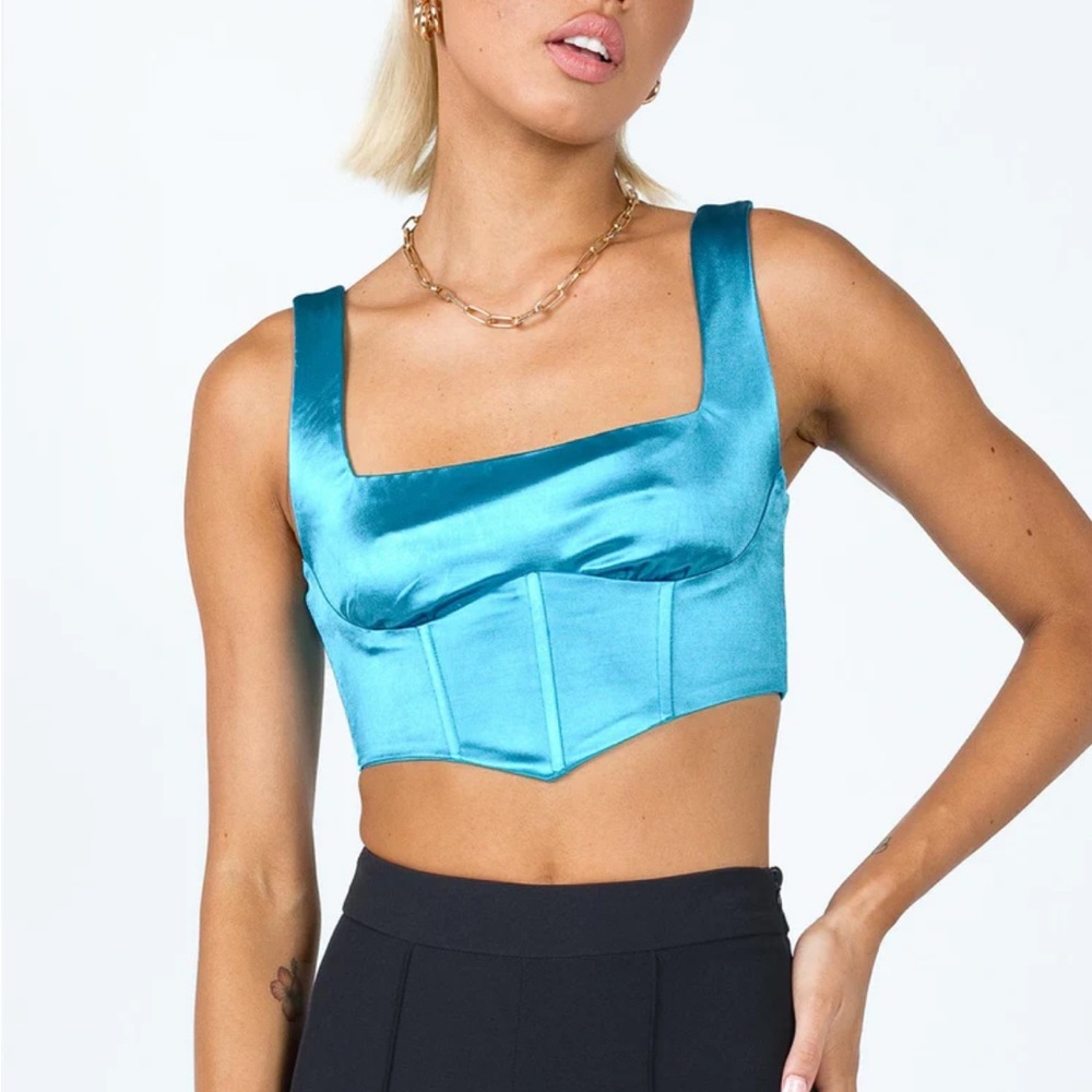 Miranda Top Blue - Picture 4 of 5